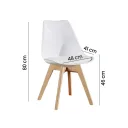 SILLA  LOLA COLOR BLANCO