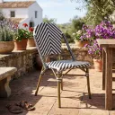 SILLA EXTERIOR BLYAN COLOR NEGRO