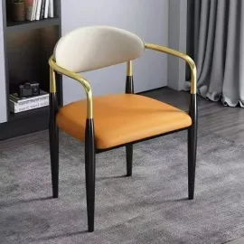 SILLA AITANA NARANJA CON BLANCO