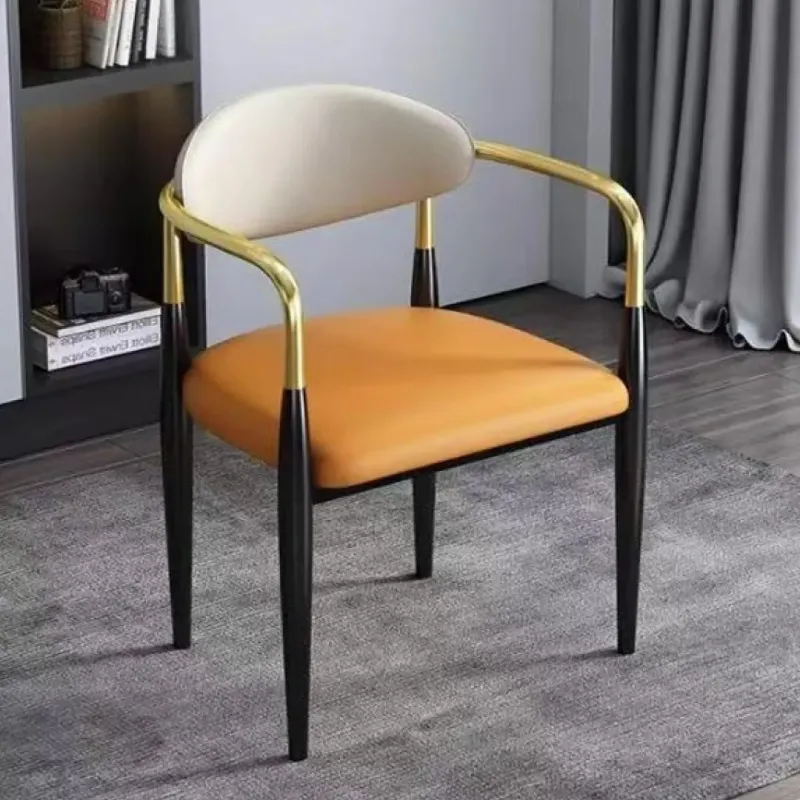 SILLA AITANA NARANJA CON BLANCO