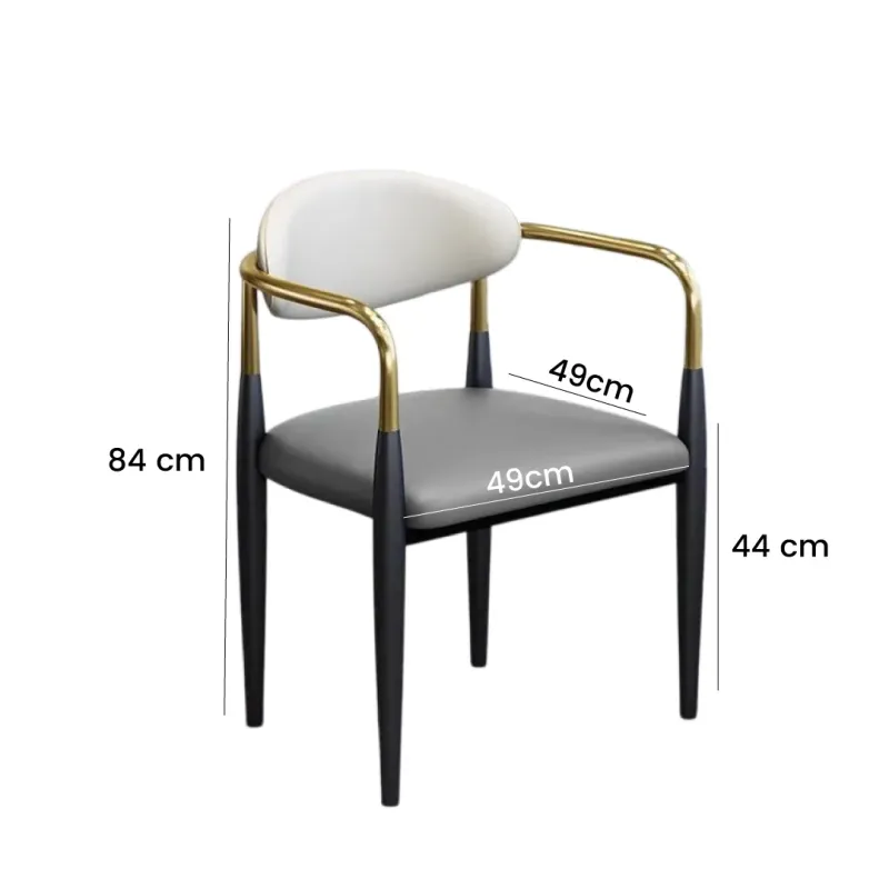 SILLA ESPERA AITANA COLOR GRIS/BEIGE