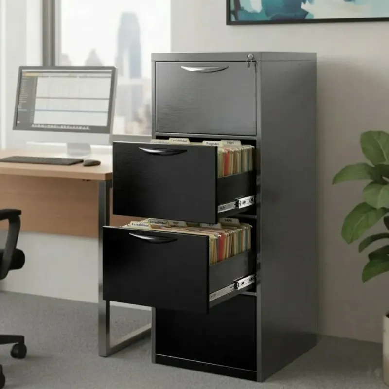 ARCHIVADOR METALICO KENDRY 4 GAVETAS