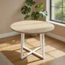 MESA REUNION REDONDA SAHARA 90CM