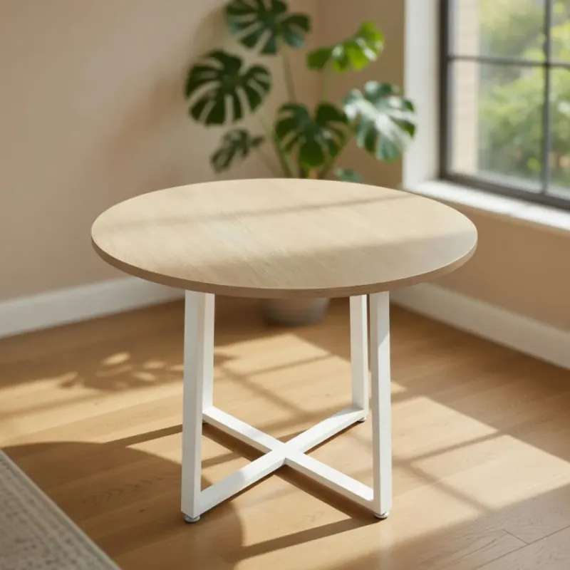 MESA REUNION REDONDA SAHARA 90CM