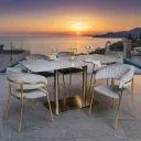 MESA RESTAURANT MATHIUS PRO COLOR GRIS