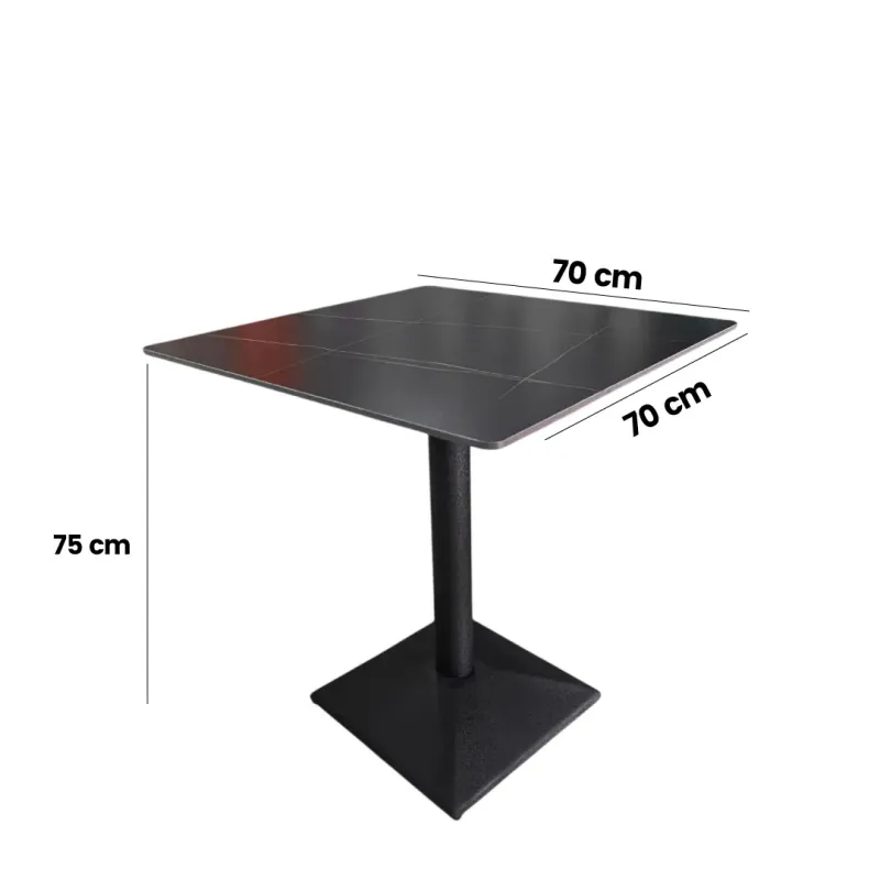 MESA RESTAURANT MATHIUS COLOR NEGRO