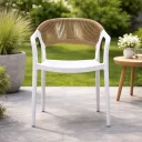 SILLA FIJA YULIET COLOR BLANCA