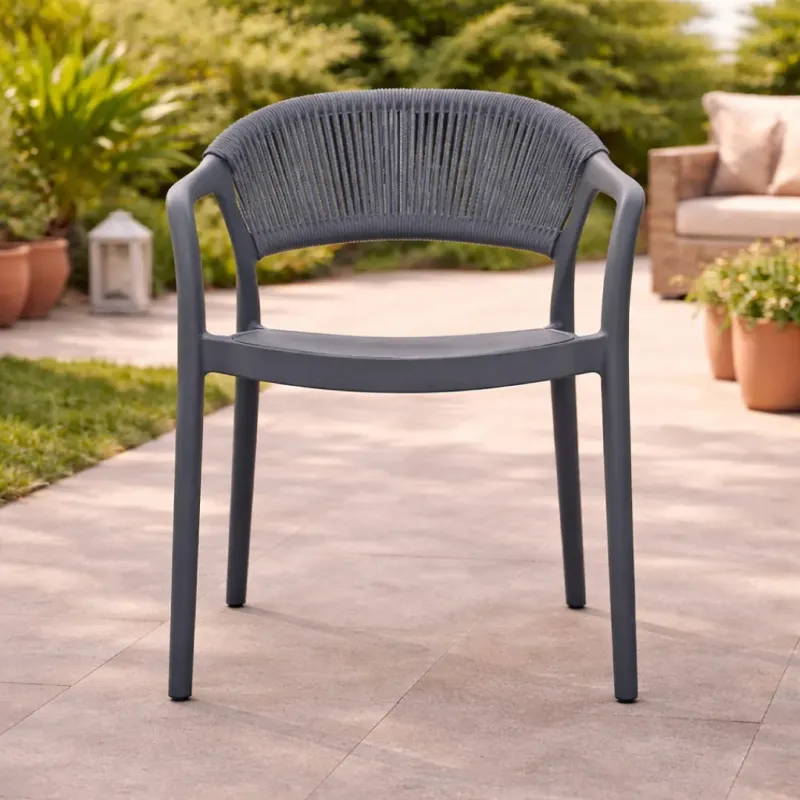 SILLA FIJA YULIET COLOR  GRIS