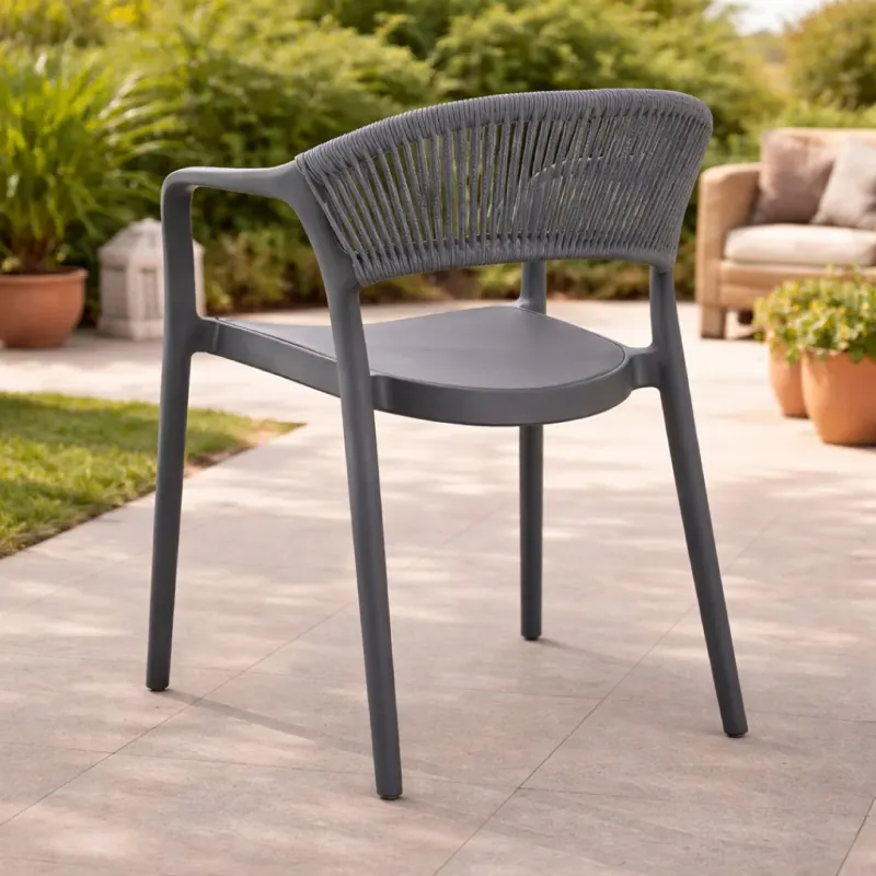 SILLA FIJA YULIET COLOR  GRIS