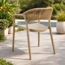 SILLA FIJA YULIET  COLOR  CAFE