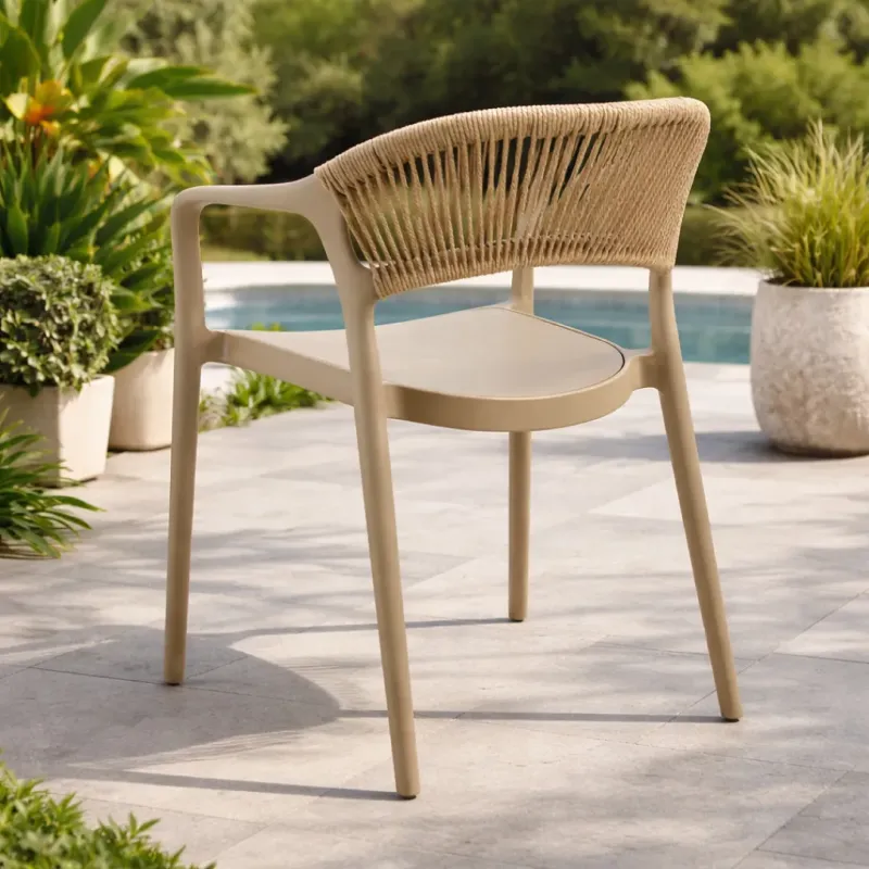 SILLA FIJA YULIET  COLOR  CAFE