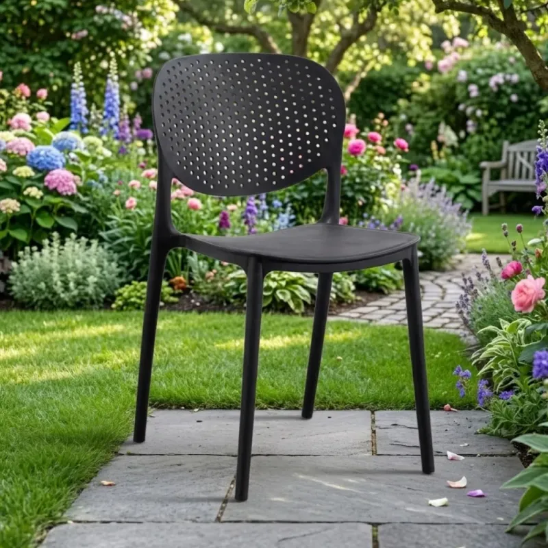 SILLA VISITA DASHA COLOR NEGRA