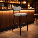 SILLA BAR JENNY COLOR GRIS