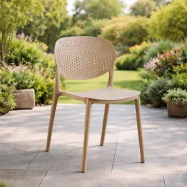 SILLA VISITA DASHA COLOR TAUPE