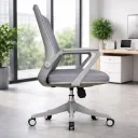 SILLA OFICINA KEB COLOR GRIS