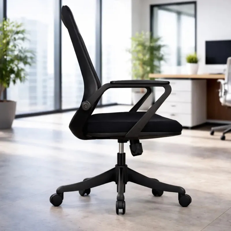 SILLA OFICINA KEB COLOR NEGRO