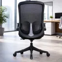 SILLA OFICINA KEB COLOR NEGRO