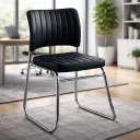 SILLA VISITA ZAMOA COLOR NEGRO