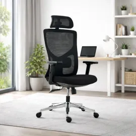 SILLA OFICINA PETER COLOR NEGRO