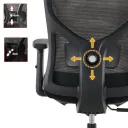 SILLA OFICINA PETER COLOR NEGRO