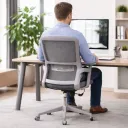 SILLA OFICINA DAHIAN COLOR GRIS