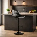 SILLA BAR CONAN COLOR NEGRO