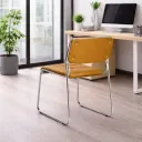 SILLA VISITA MUHA COLOR BEIGE