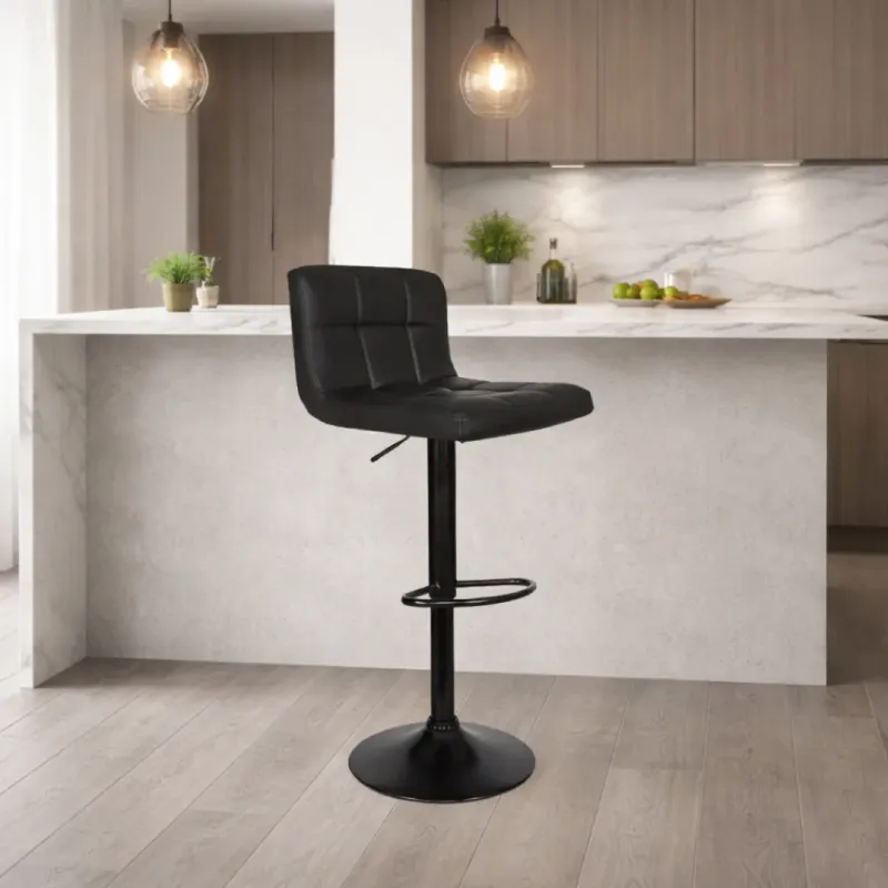 SILLA BAR DALIA EN COLOR NEGRA