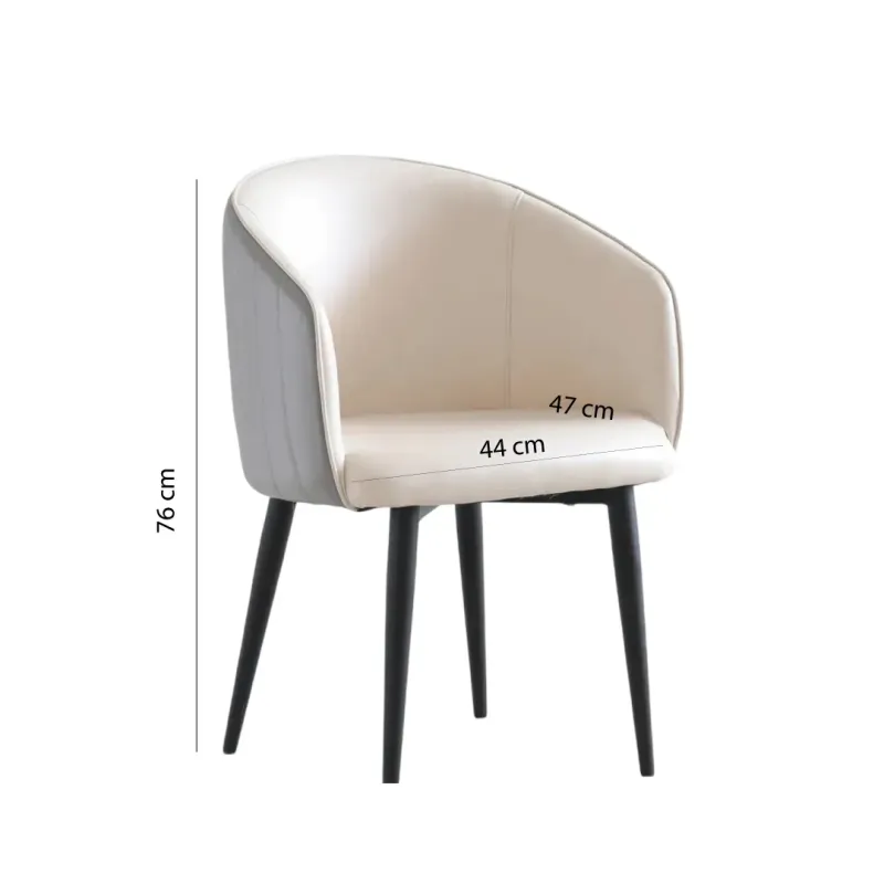 SILLA VISITA MARSELLA COLOR BLANCO