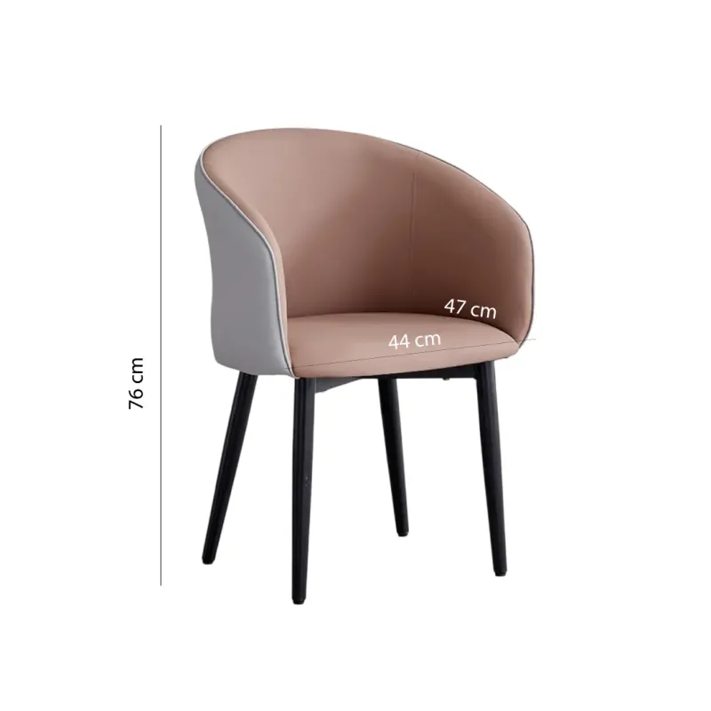 SILLA MARSELLA EN COLOR  CAFE