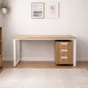 ESCRITORIO BRUNO 120CM CAJONERA MADERA