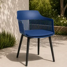 SILLA VISITA KAIRA COLOR AZUL