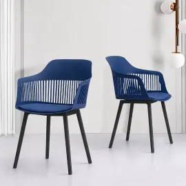 SILLA VISITA KAIRA COLOR AZUL 2