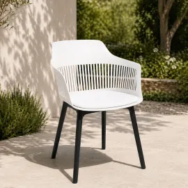SILLA VISITA KAIRA COLOR BLANCO