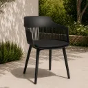 SILLA VISITA KAIRA COLOR NEGRO