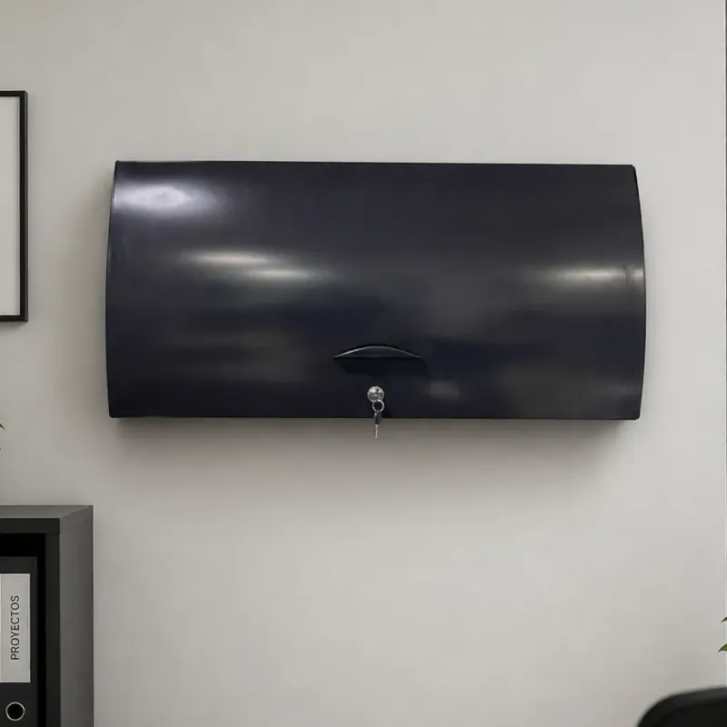 ARCHIVADOR AEREO BRIANA METAL 90CM COLOR NEGRO
