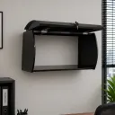 ARCHIVADOR AEREO BRIANA METAL 90CM COLOR NEGRO
