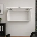 ARCHIVADOR AEREO BRIANA METAL 90CM COLOR BLANCO