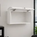 ARCHIVADOR AEREO BRIANA METAL 90CM COLOR BLANCO