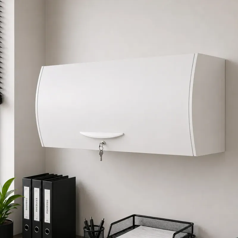 ARCHIVADOR AEREO BRIANA METAL 90CM COLOR BLANCO