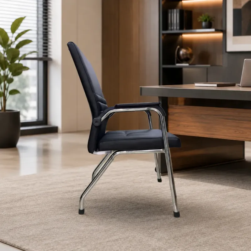 SILLA VISITA CARMELA COLOR NEGRO
