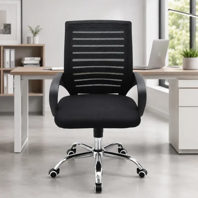 SILLA OFICINA BONNIE COLOR NEGRA