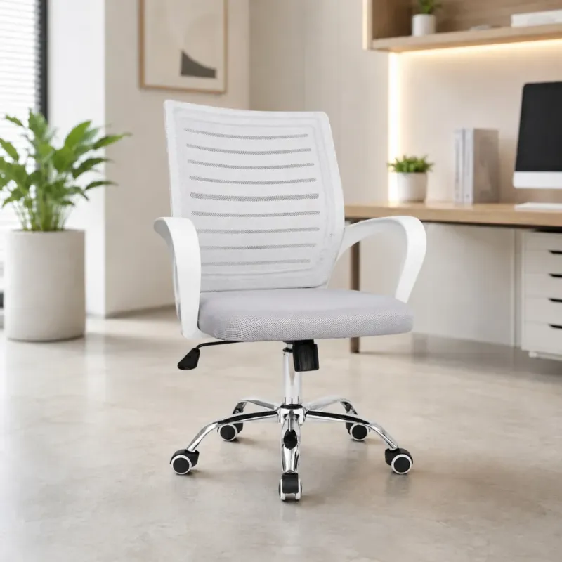 SILLA OFICINA BONNIE COLOR GRIS