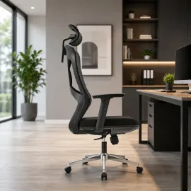 SILLA OFICINA CAMILA COLOR NEGRO 2