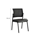 SILLA ESPERA MENCIA COLOR NEGRO