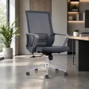 SILLA OFICINA DENVER COLOR GRIS