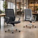SILLA OFICINA DENVER COLOR GRIS