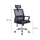 SILLA EJECUTIVA DIANA PRO NEGRO