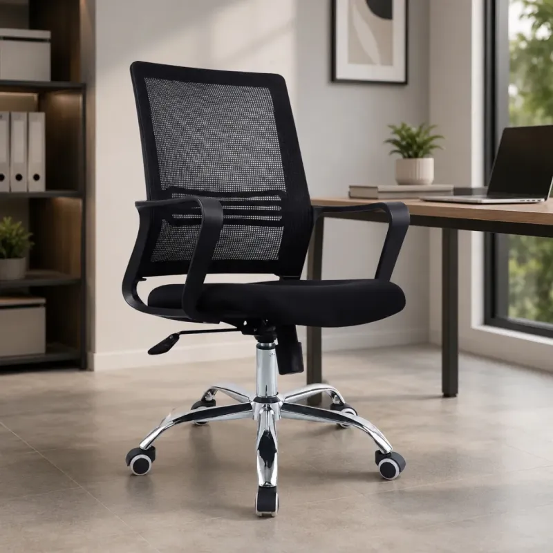 SILLA EJECUTIVA DIANA BAJO NEGRO