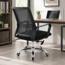 SILLA EJECUTIVA DIANA BAJO NEGRO